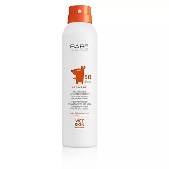 LABORATORIOS BABE Спрей солнцезащитный детский влагостойкий SPF50+ 200