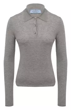 Поло из кашемира и шелка Prada