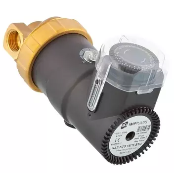 Электрический водяной насос IMP PUMPS SAN ECO PRO 15 / 15 BU, 9 Вт, поверхностный, циркуляционный, производительность 0.9 м/час, 1.73 кг (979527869)