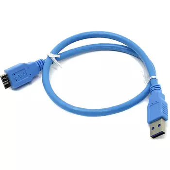 Кабель 5bites UC3002-005 USB3.0 AM/micro 9P, 0.5м