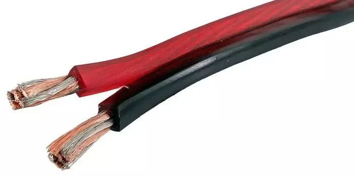 Кабель акустический Premier SCT-04 BC, 2x8 мм, BC, 50 м, черный/красный (25-308 50)