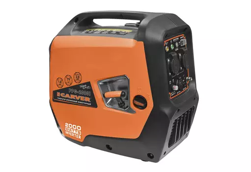 Электрогенератор Carver PPG-2000I, однофазный, инверторный, бензиновый, 2кВт, - (01.020.00022)