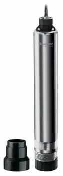Электрический водяной насос GARDENA 5500/5 Inox Premium, 850Вт, погружной, колодезный, производительность 5.5 м³/час, глубина погружения 20м, 7.5кг (01489-20.000.00)