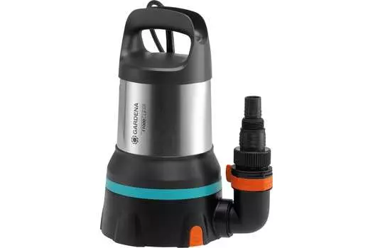 Электрический водяной насос GARDENA Aquasensor 11000, 450Вт, погружной, дренажный, производительность 11 м³/час, глубина погружения 7м, 4.8кг (09034-20.000.00)