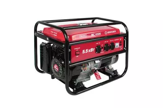 Электрогенератор MAXCUT MC6500, однофазный, синхронный, бензиновый, 13 л.с., 5.5кВт, 3xEURO 16A (47103035)