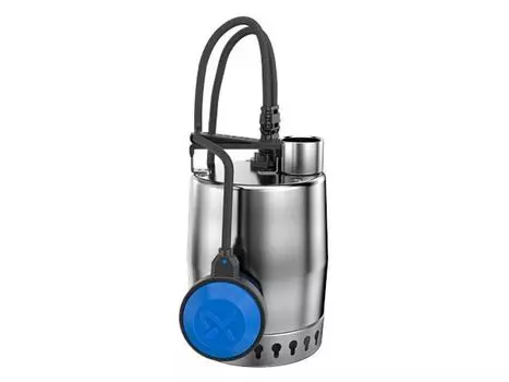 Электрический водяной насос Grundfos Unilift KP 150-A1, 300Вт, погружной, канализационный, производительность 8.5 м/час, глубина погружения 7м, 6.5кг (011H1800)