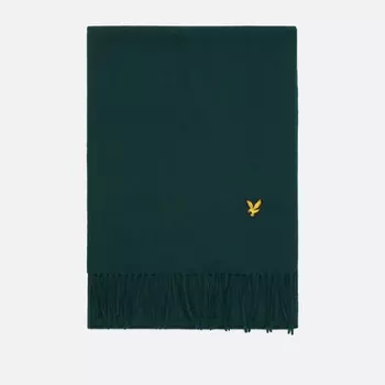 Шарф Lyle & Scott Lambswool, цвет зелёный