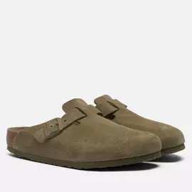 Сандалии Birkenstock Boston Suede, цвет бежевый, размер 44 EU