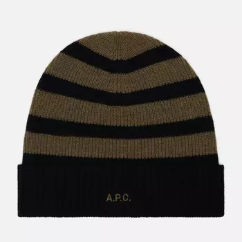 Шапка A.P.C. Martin, цвет чёрный, размер L-XL