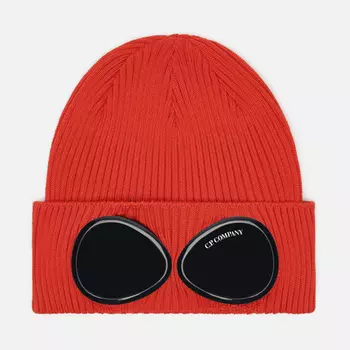 Шапка C.P. Company Goggle Cotton, цвет оранжевый