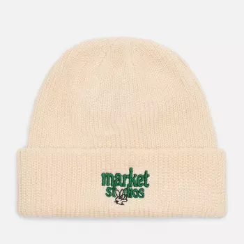 Шапка MARKET Market Studios, цвет бежевый