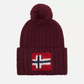 Шапка Napapijri Semiury 4, цвет бордовый