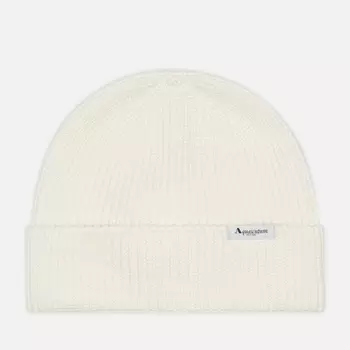 Шапка Aquascutum Active Logo Wool, цвет белый