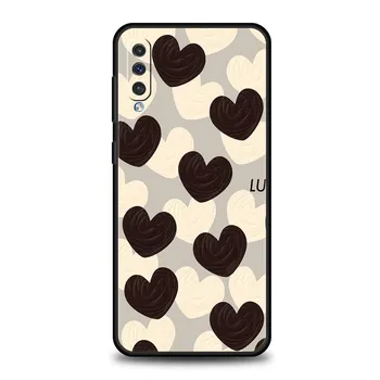 Чехол для телефона с милым медведем для Samsung Galaxy A15 A13 A51 A71 A41 A31 A21S A11 A03S A05 A12 A32 A52 A22 A23 A25 A33 A53 A73 5G Samsung A52