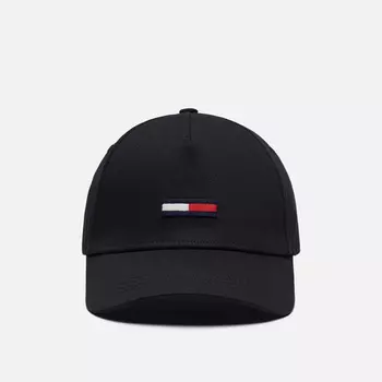 Кепка Tommy Jeans Flag Baseball, цвет чёрный