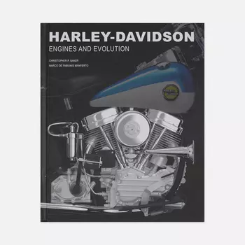 Книга White Star Harley-Davidson, цвет серебряный
