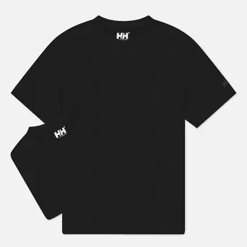 Комплект мужских футболок Helly Hansen 2-Pack HH Cotton, цвет чёрный, размер L