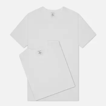 Комплект мужских футболок Reigning Champ Knit Jersey Set 2 Pack, цвет белый, размер M