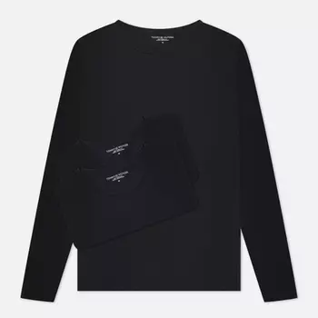 Комплект мужских лонгсливов Tommy Hilfiger Underwear 3-Pack Premium Essential, цвет чёрный, размер L