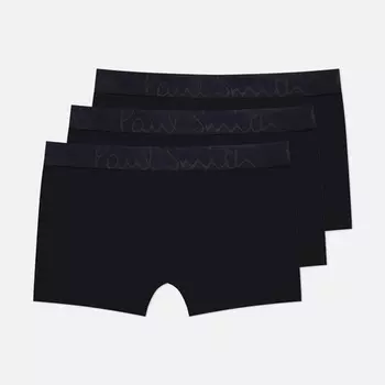 Комплект мужских трусов Paul Smith Modal Boxer Briefs 3-Pack, цвет чёрный, размер XL