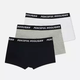 Комплект мужских трусов Peaceful Hooligan Underwear 3-Pack, цвет комбинированный, размер L