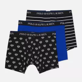 Комплект мужских трусов Polo Ralph Lauren Classic Boxer 3-Pack, цвет , размер XXXL