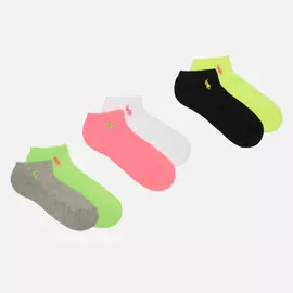 Комплект носков Polo Ralph Lauren Stretch Sole Poly Blend 6-Pack, цвет комбинированный, размер 35-40 EU