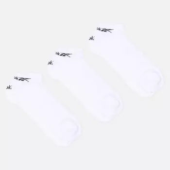 Комплект носков Reebok Liner Core 3-Pack, цвет белый, размер 37-39 EU