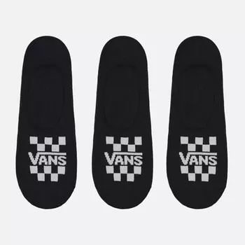 Комплект носков Vans Classic Canoodle 3-Pack, цвет чёрный, размер 42.5-47 EU