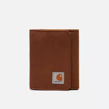 Кошелек Carhartt Nylon Duck Trifold, цвет коричневый
