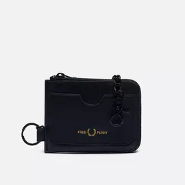 Кошелек Fred Perry Chained Leather Zip Ard, цвет чёрный
