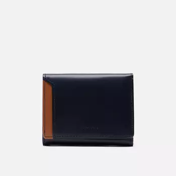Кошелек Master-piece Notch Leather Middle, цвет синий
