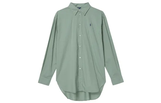 Polo Ralph Lauren SS23 Рубашка женская зеленая