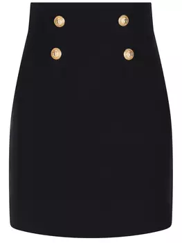 Юбка шерстяная BALMAIN