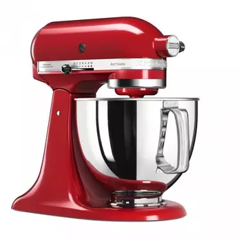 Миксер планетарный KitchenAid ARTISAN 5KSM125EER 300 Вт, красный (5KSM125EER)