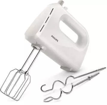 Миксер ручной Philips 3000 Series HR3706/00 300Вт, белый