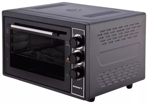 Мини-печь KRAFT KF-MO 3200 1500Вт, черный (KF-MO 3200 BL)