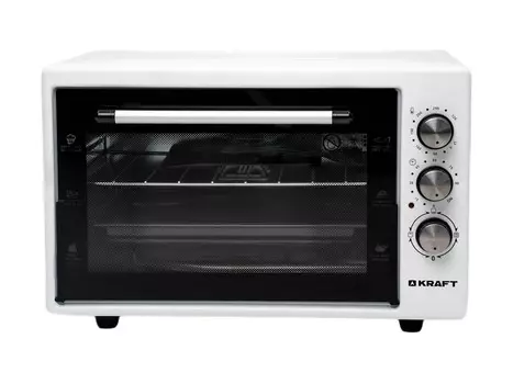 Мини-печь KRAFT KF-MO 4500 1.5 кВт, белый (KF-MO 4500 W)