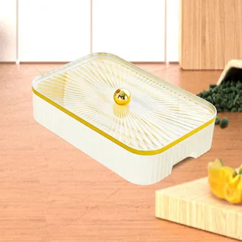 Поднос для закусок с 6 отделениями для сухофруктов и орехов White