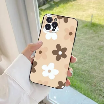 YNDFCNB чехол для телефона с рисунком цветов для iPhone 6 7 8 Plus 11 12 13 14 Pro SE 2020 MAX Mini X XS XR задняя крышка принципиально 6plus or 6s plus