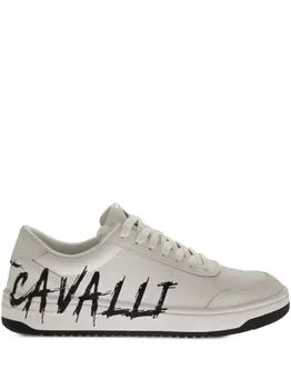Кроссовки с логотипом Just Cavalli, белый