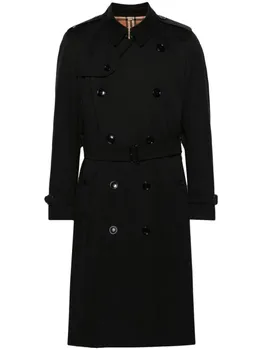Тренч Heritage Kensington с поясом Burberry, черный
