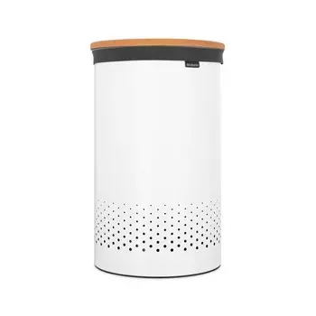 Корзина для белья Brabantia 380х380х635 мм 60 л белая (104404)