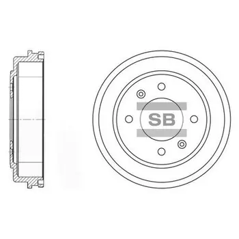 Тормозной барабан HI-Q SD1039