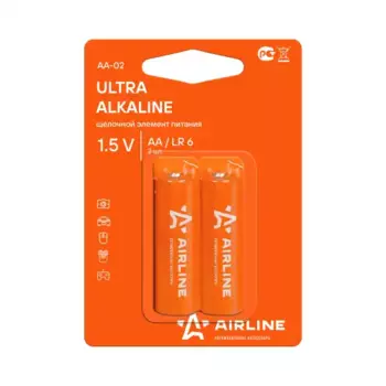 батарейки lr6/aa щелочные 2 шт. !\