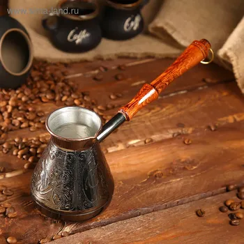 Турка для кофе медная