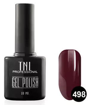 TNL PROFESSIONAL 498 гель-лак для ногтей, гранатовая роза 10 мл