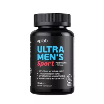 VPLAB Комплекс витаминно-минеральный для мужчин / Ultra Men's Sport Multivitamin Formula 90 каплет