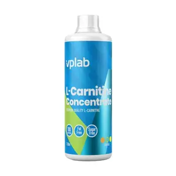 VPLAB L карнитин питьевой концентрат, тропические фрукты / L-Carnitine Concentrate Tropical Fruit 1000 мл