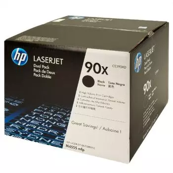 Картридж HP CE390XD (90X) черный